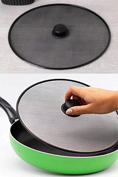 Yayke غطاء أسود فاخر مضاد للرذاذ مقاس 29 سم