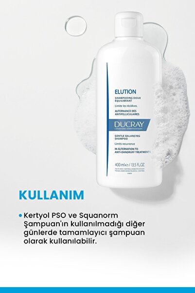 Ducray Elution Kepek Karşıtı Tamamlayıcı Şampuan 200 Ml