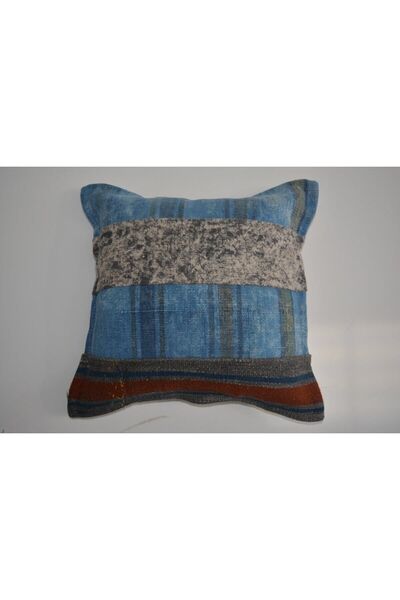 Madalyon El Dokuma Vintage Kilim Kırlent