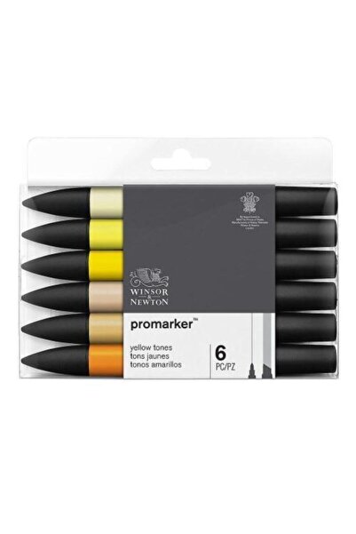 Winsor Newton Winsor & Newton Promarker Set Yellow Tones (6 x Yellow Tones)