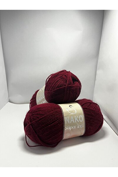 NAKO Süper Inci (TEKLİ) Bordo