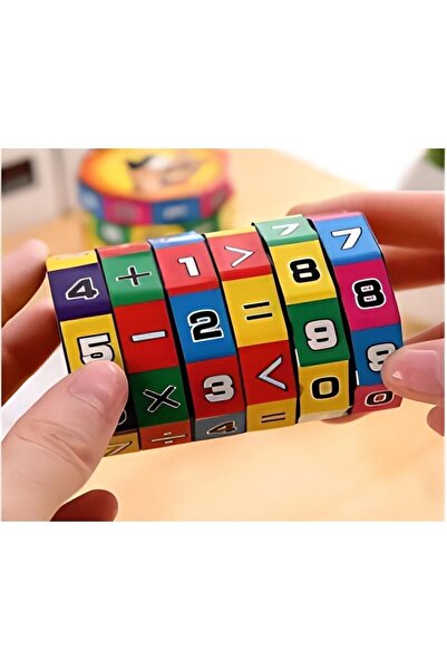 MATEMATİK KÜPÜ Zeka Küpü Eğitici Oyuncak Matematik Sayılar Çarpım Tablosu