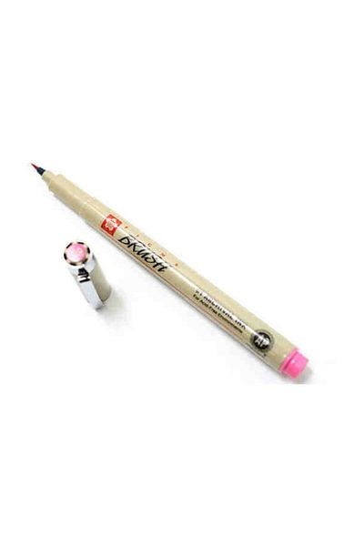Bruynzeel - Sakura Sakura Pigma Brush Pen Brush Tip Drawing Pen ROSE (PINK)