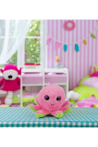 Halley Oyuncak 15 cm Plush Lovely Eyed Octopus - 62403