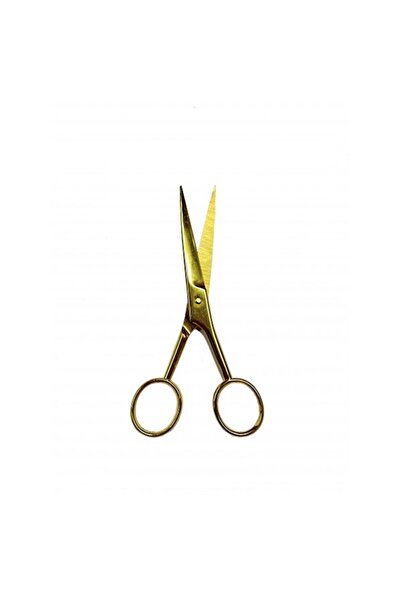 GLOBA Bıyık Makası No 5 Gold 13,5 Cm
