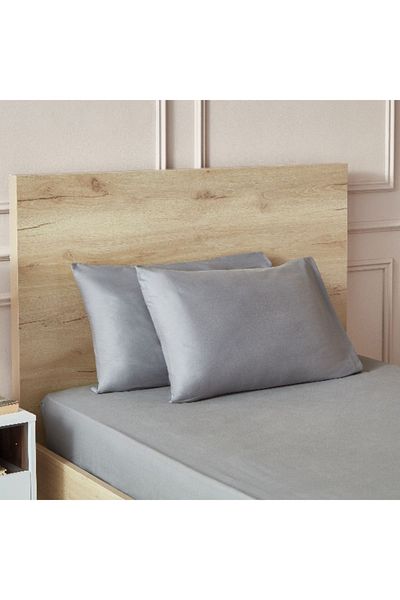 Home Box Essential 2-Piece BCI Cotton Pillow Cover Set - 50x75 cm