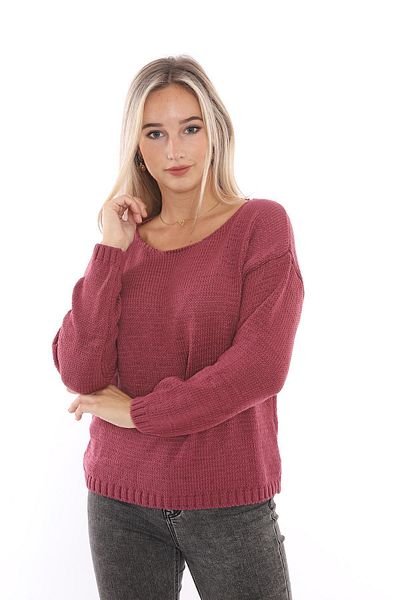 Sense Βαμβακερό ακρυλικό πουλόβερ Crew Neck |   Trk32010 Γούλκουροσού