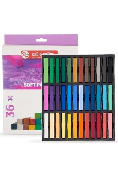 Talens 36 Colors Soft Crayon Rt9029036M