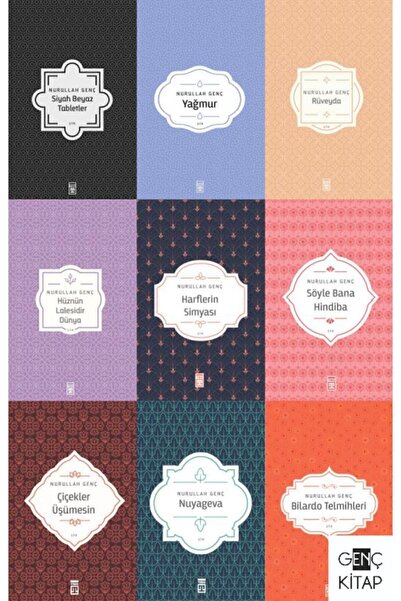 Timaş Yayınları Nurullah Genç 9 Kitap Şiir Seti Yağmur Rüveyda Nuyageva Çiçek...
