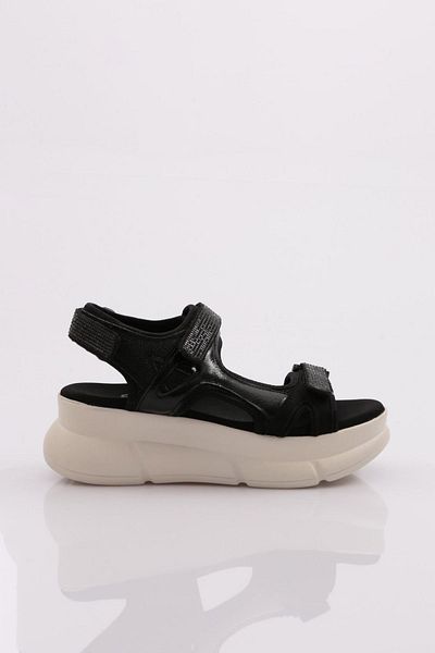 DGN 4940-22y Sandale cu velcro pentru femei cu talpă groasă