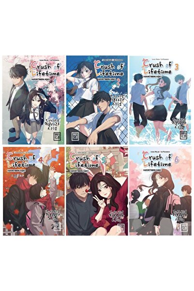 Alfa Yayınları Crush of Lifetime 1-2-3-4-5-6. Ciltler Webtoon Seti