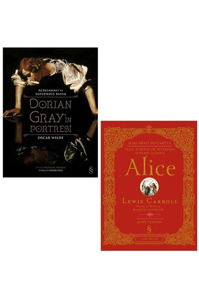 Everest Yayınları Dorian Gray'in Portresi+alice Harikalar Diyarında Ciltli Aç...
