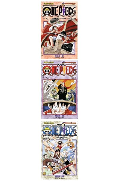 Gerekli Şeyler One Piece 3-4-5. Ciltler-manga Başlangıç