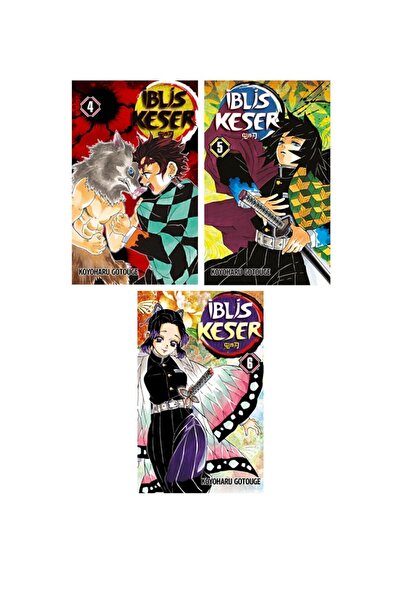 Gerekli Şeyler Yayıncılık Iblis Keser 4-5-6. Ciltler Manga Seti - Koyoharu Go...