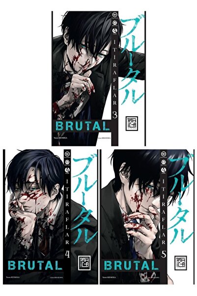 Gerekli Şeyler Yayıncılık Brutal 3-4-5. Ciltler Manga Seti