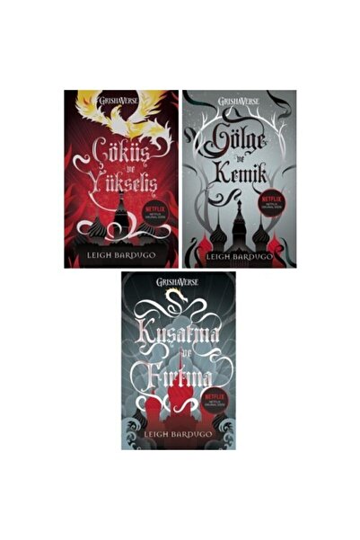 Martı Yayınları Grishaverse 3 Kitap Set Leigh Bardugo / Çöküş Ve Yükseliş - Gölge Ve Kemik - Kuşatma Ve Fırtına
