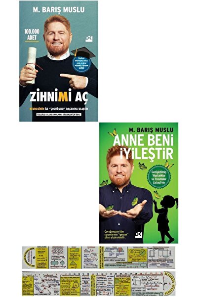 Doğan Kitap Barış Muslu 2 Kitap Set - Zihnimi Aç + Anne Beni İyileştir + Mate...