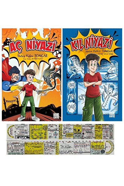 hayykitap Aç Niyazi + Kıl Niyazi 2 Kitap Set Hatice Kübra Tongar + Matematik ...