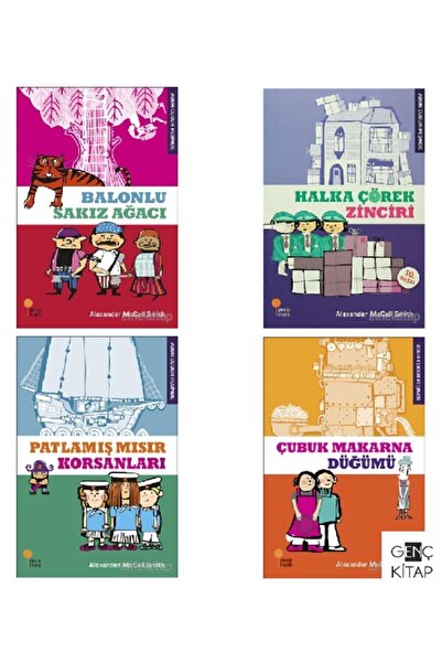 Günışığı Kitaplığı Abur Cubur Peşinde 4 Kitap Set