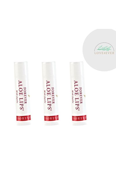 Forever Living Aloe Lips Lip Protective Care and Moisturizing Cream - 3 Pieces