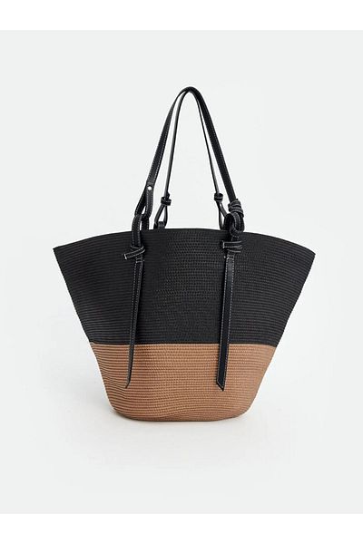 LC Waikiki LCW ACCESSORIES - Straw Women's Tote Shoulder Bag