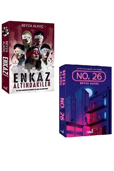 İndigo Kitap Beyza Alkoç 2 Kitap Set / Enkaz Altındakiler - No. 26