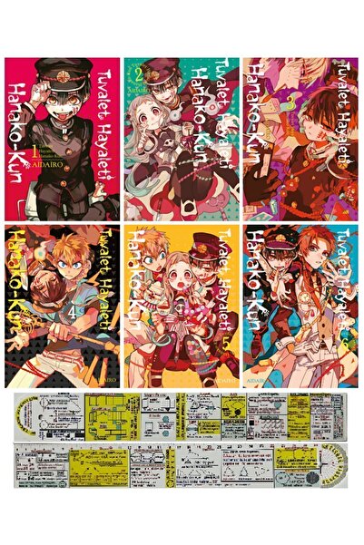 Gerekli Şeyler Yayıncılık Tuvalet Hayaleti Hanako-Kun 1-2-3-4-5-6. Ciltler Ma...