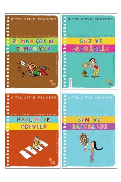 Günışığı Kitaplığı Çıtır Çıtır Felsefe 4 Kitap Set-3