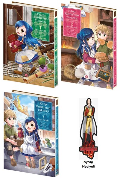 Beta Kids Kitap Kurdunun Yükselişi 1-2-3. Ciltler Manga Seti