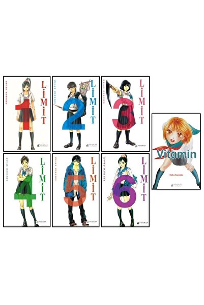 Akıl Çelen Kitaplar Keiko Suenobu 7'li Manga Seti - Limit Serisi - Vitamin