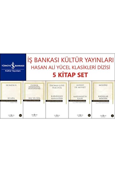 İş Bankası Kültür Yayınları Iş Bankası Hasan Ali Yücel Klasikler Dizisi 5 Kit...