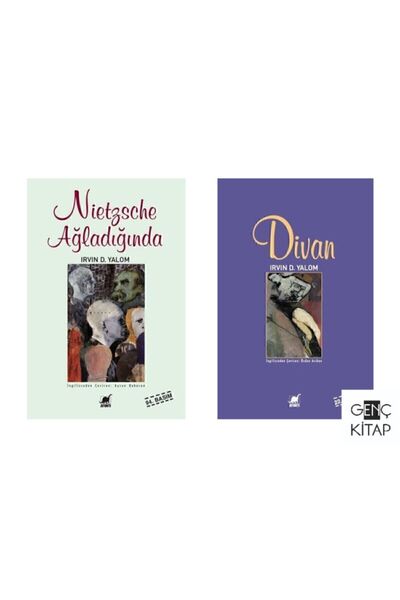 Ayrıntı Yayınları Irvin Yalom 2 Kitap Set Nietzsche Ağladığında - Divan - Kupa
