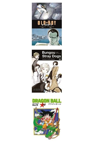 Gerekli Şeyler Yayıncılık Old Boy 1&2-bungou Stray Dogs-dragon Ball 1&2-manga...