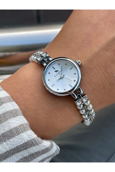 Clup Polo Altın renk Tasarım kordon kadın kol sati