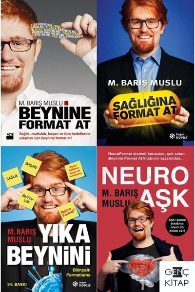 Doğan Novus Barış Muslu 4 Kitap Set Sağlığına Format At Beynine Format At Yık...