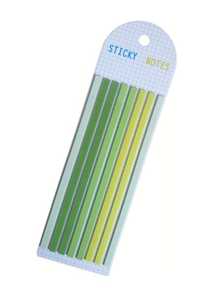 Para Todos Transparent Colored Long Strip Postit - 160 Sheets Bookmark Sticker