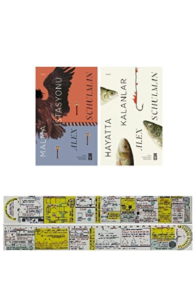 Timaş Yayınları Alex Schulman 2 Kitap Set / Malma İstasyonu + Hayatta Kalanla...