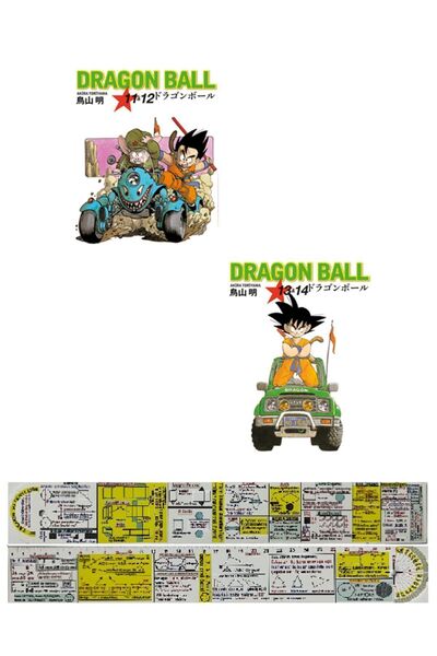 Gerekli Şeyler Yayıncılık Dragon Ball 11&12 - 13&14. Ciltler Manga Seti + Mat...