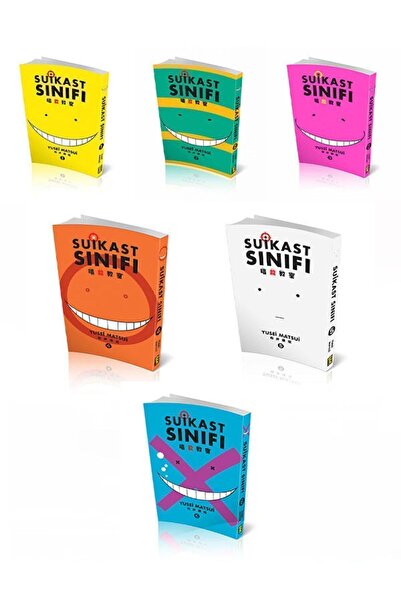 Gerekli Şeyler Yayıncılık Suikast Sınıfı Manga 6 Cilt Set ( 1-2-3-4-5-6 )