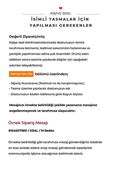 MgTasma Kişiye Özel, Isimli Kırmızı Köpek Tasması, Boyun Tasması