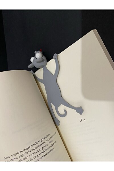 PLA Sıkışmış Fare Kitap Ayracı