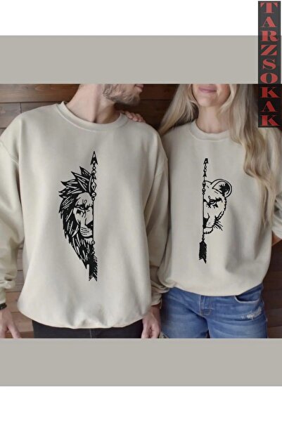 MEİLİFENG Dişi ve Erkek Aslan Çiftler Sevgili Çift Kombini Tasarım