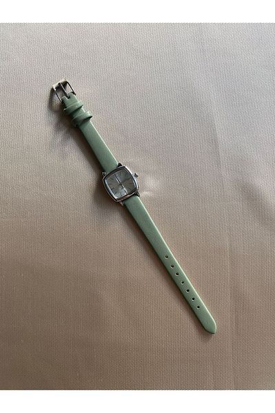 QUARTZ Rubsey Retro Minimal Leather Band Women's Wrist Watch