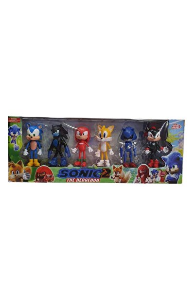 Genel Markalar Sonic 6 lı Figür Set - 3839 (Lisinya)