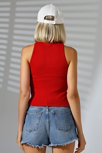 Endies Rambo Athlete Swimmer - Camisole Fabric, Model 21172, Red