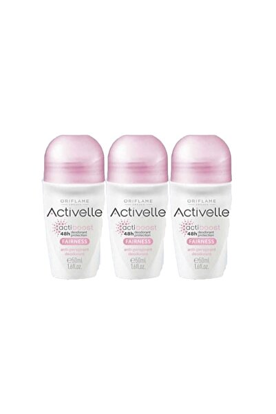 Oriflame Activelle Fairness Anti-perspirant Deodorant Roll-on 3 Adet