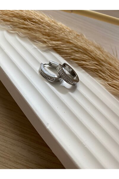 stainless steell Rubsey Yeni Model Küpe Minimal Paslanmaz-kararmaz Çelik Küpe