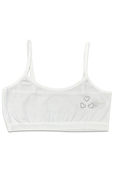 ÖZKAN underwear Özkan 42327 Sutien de antrenament din bumbac cu bretele subțiri pentru fete