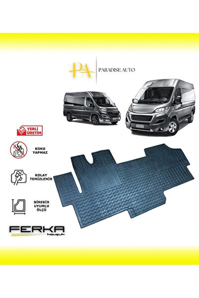 Paradise Auto Fiat Ducato 2015 Ve Üstü Kauçuk Oto Paspas