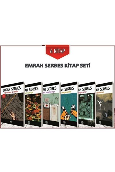 İletişim Yayınları Emrah Serbes Kitap Seti ( 6 Kitap ) -